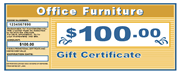 Office Furniture Certificate